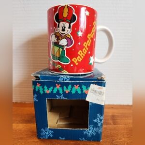 Zellers Mickey Mouse Christmas Mug Vintage